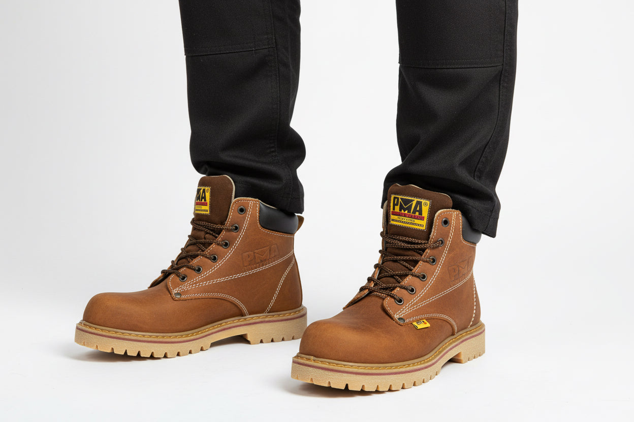 Bota Crazy/Oro sin Casco