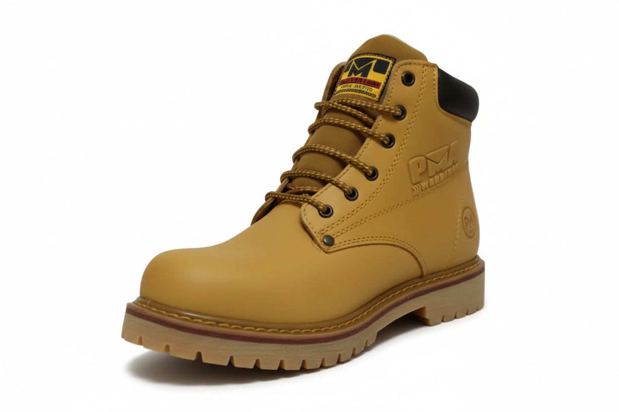 Bota Napa/Miel con Casco de Acero