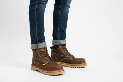 Bota Crazy/Café sin Casco